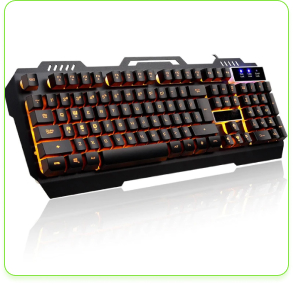 Steampunk Anti-Ghosting Mechanical Keyboard